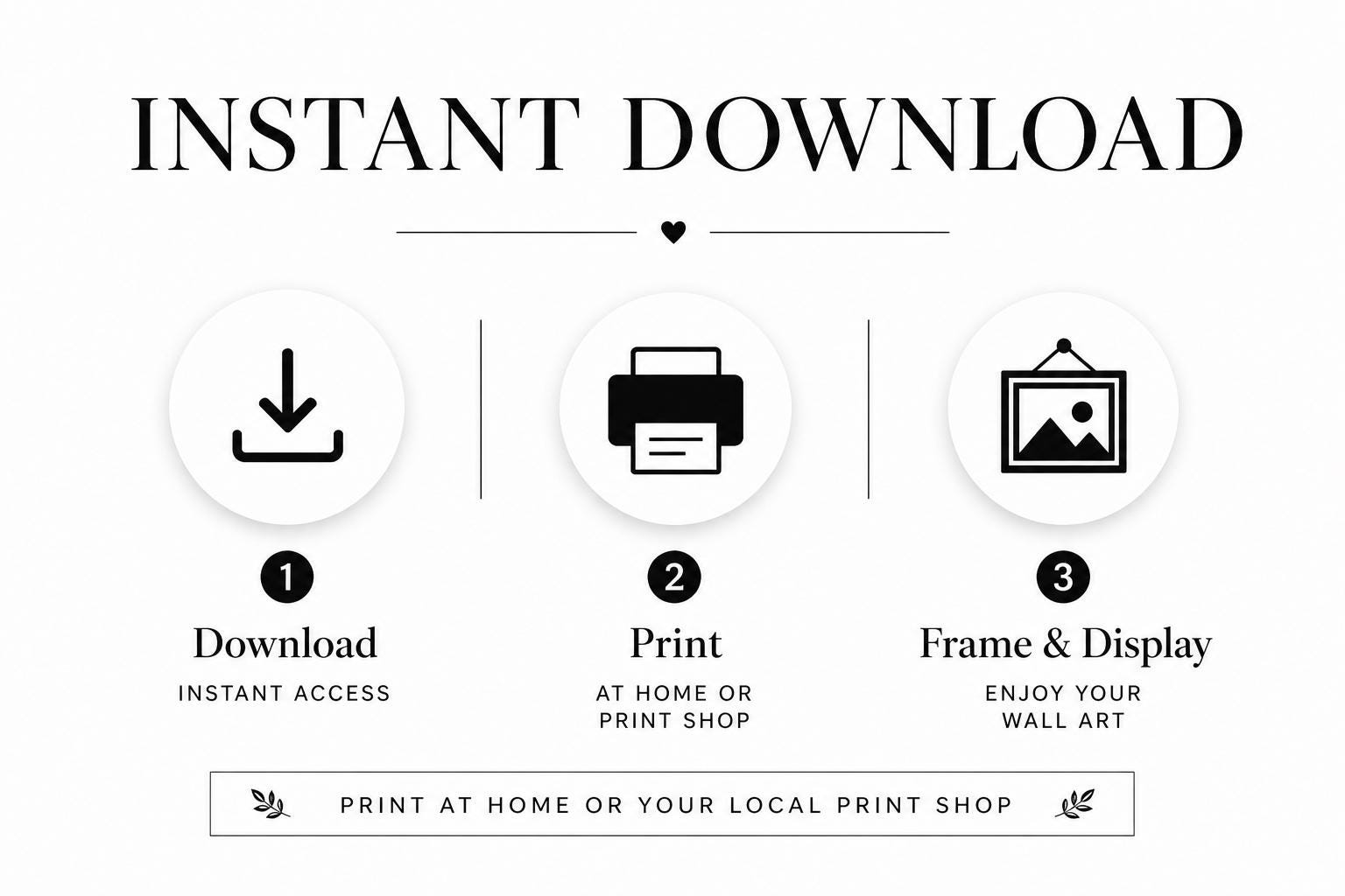 Set of 4 Minimalist Bible Verse Prints, Christian Scripture Wall Art (Instant Download)